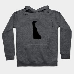 Delaware Black Hoodie